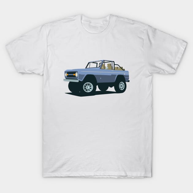 Ford Bronco T-Shirt by TheArchitectsGarage